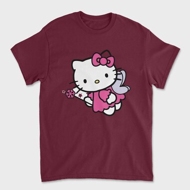 Cartoon Retro Hello Kitty 2, Unisex Men's T-Shirt