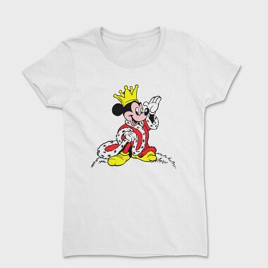 Cartoon Retro Mickey Mouse 3, Дамска Тениска