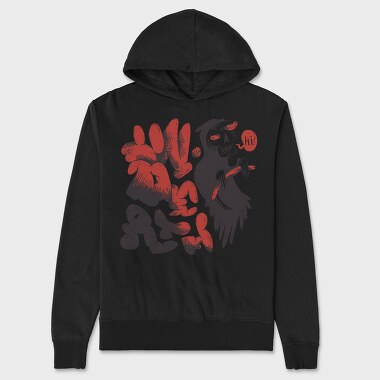 Funny Afterlife 01, Unisex Men's Hoodie