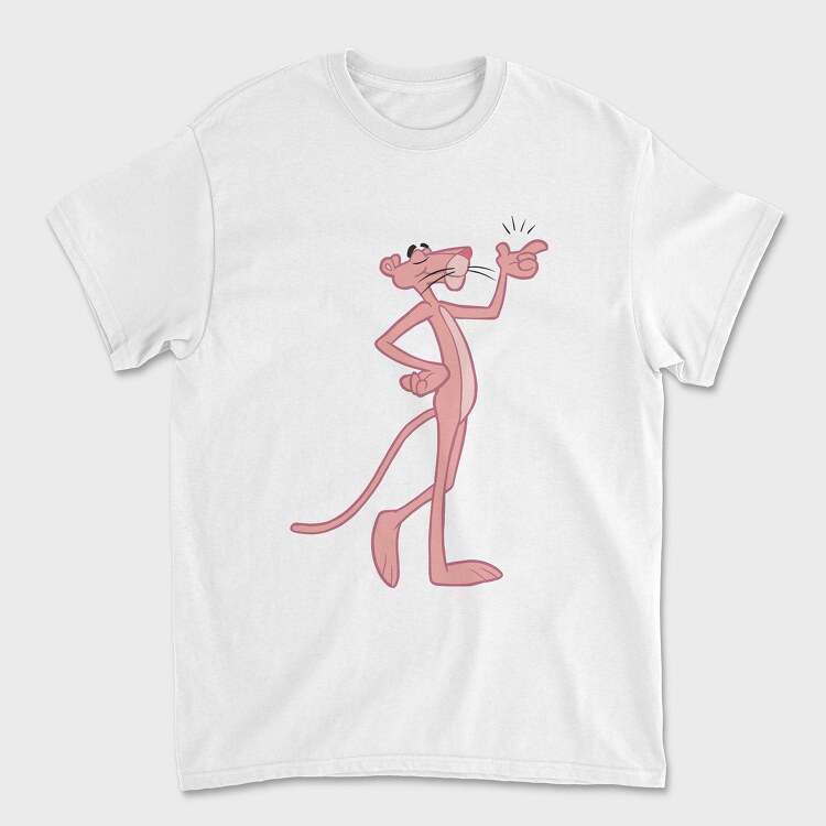 Cartoon Retro Pink Panter 3, Unisex Men's T-Shirt