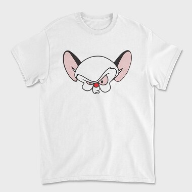 Cartoon Retro Pinky and Cerebro 2, Unisex Men's T-Shirt