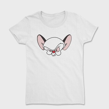 Cartoon Retro Pinky and Cerebro 2, Women's T-Shirt