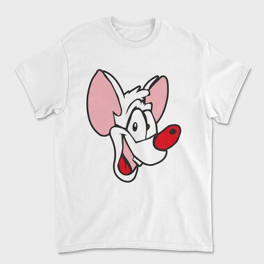 Cartoon Retro Pinky and Cerebro 4, Unisex Men's T-Shirt