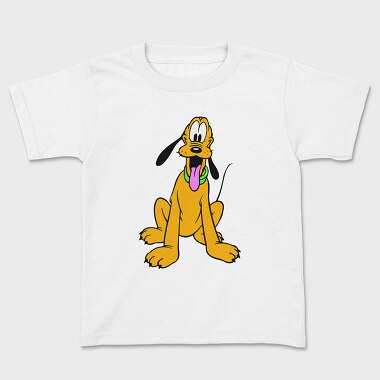 Cartoon Retro Pluto 6, Kids' T-Shirt