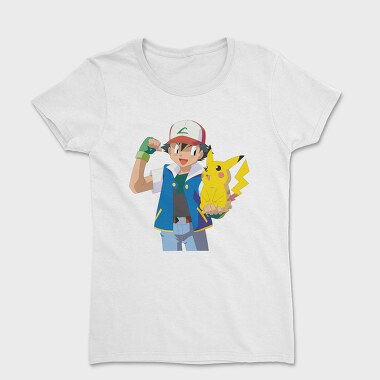 Cartoon Retro Pokemon 4, Women's T-Shirt