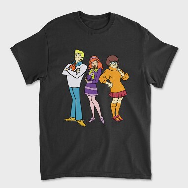 Cartoon Retro Scooby Doo 1, Unisex Men's T-Shirt