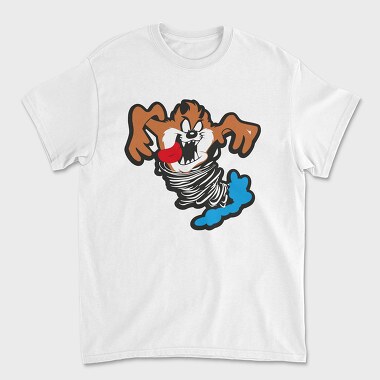 Cartoon Retro Tazmania 4, Unisex Men's T-Shirt