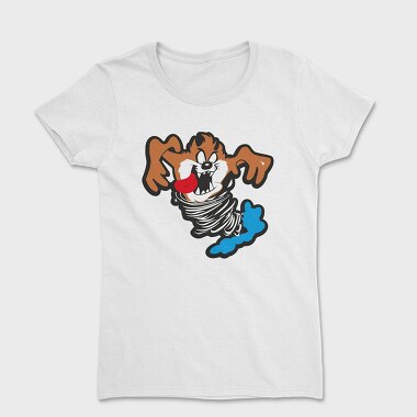 Cartoon Retro Tazmania 4, Women's T-Shirt