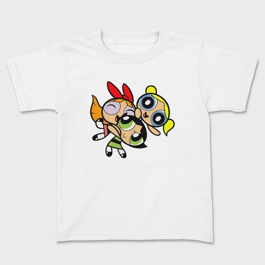Cartoon Retro the Powerpuff Girls 1, Детска Тениска
