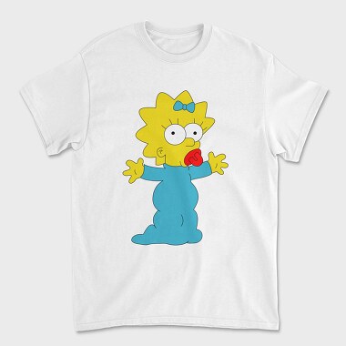 Cartoon Retro the Simpsons 3, Unisex Men's T-Shirt