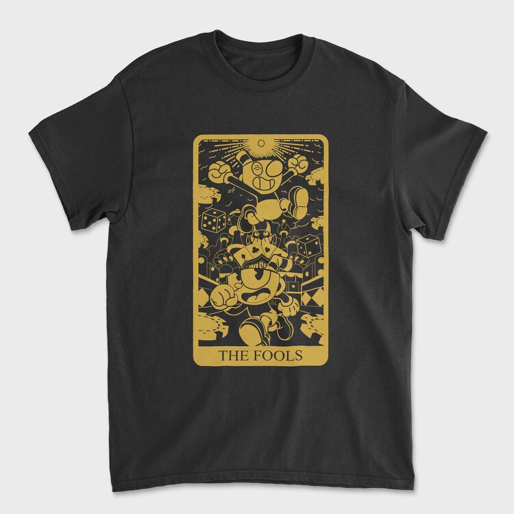 Cuphead 5, Унисекс Мъжка Тениска