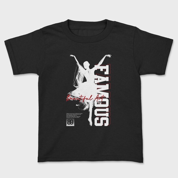 Famous 2, Kids' T-Shirt