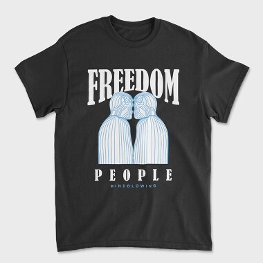 Freedom People 1, Unisex Men's T-Shirt