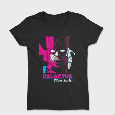 galactus silver surfer, Women's T-Shirt