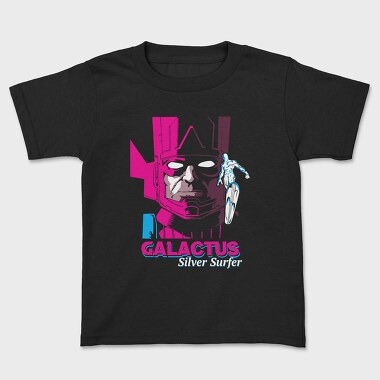 galactus silver surfer, Kids' T-Shirt