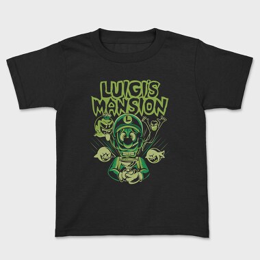 Luigi S Mansion, Kids' T-Shirt