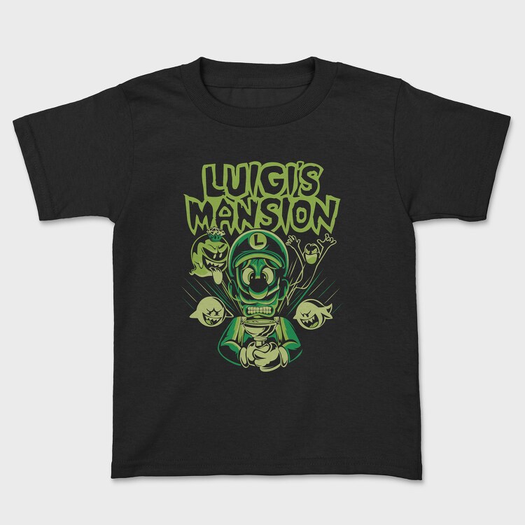 Luigi S Mansion, Детска Тениска