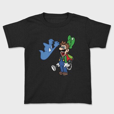 Luigi Scream 3, Kids' T-Shirt