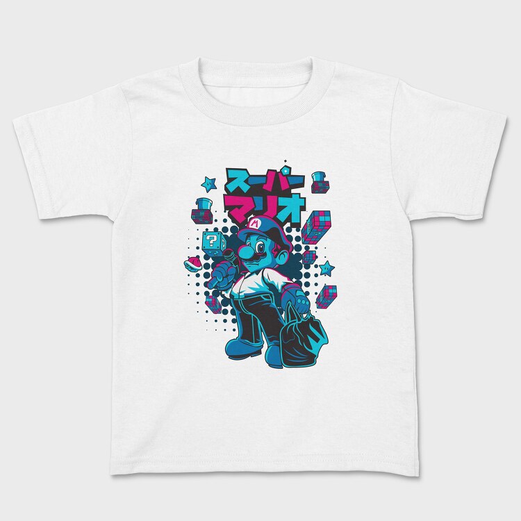 Mario, Kids' T-Shirt