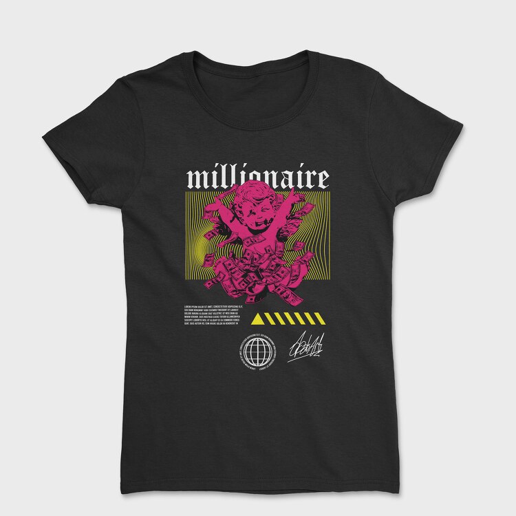 Millionaire 2, Women's T-Shirt