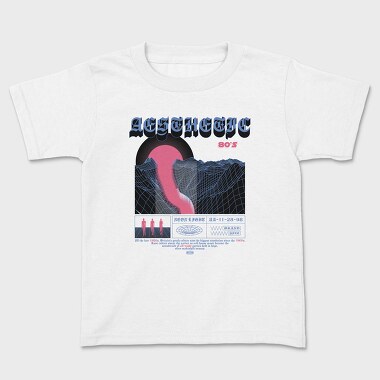 Neon Light 1, Kids' T-Shirt