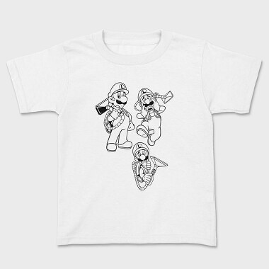 Детска Тениска, Outlines Luigis