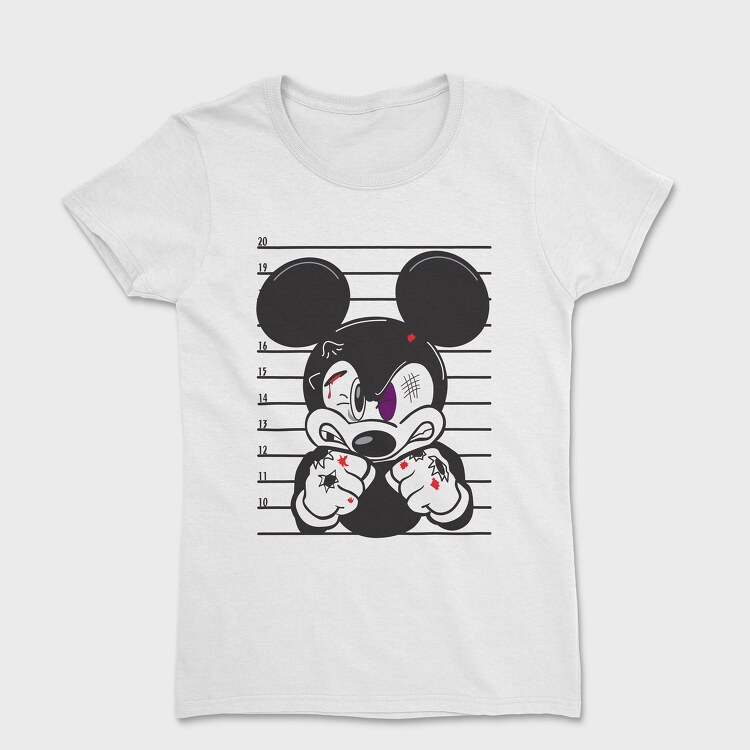 Prisoner Mickey Mouse, Women's T-Shirt