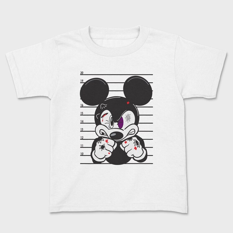 Prisoner Mickey Mouse, Kids' T-Shirt