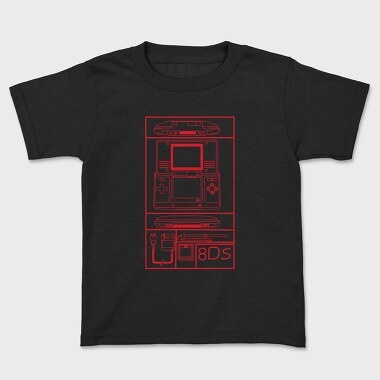 Retro Gaming 8 Bit, Kids' T-Shirt
