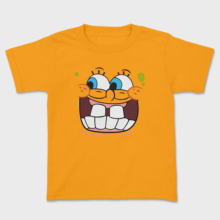 SpongeBob face 11, Детска Тениска
