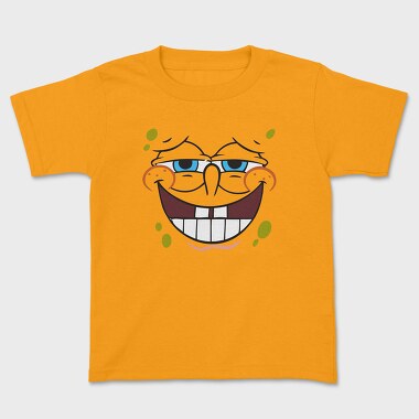 SpongeBob face 7, Kids' T-Shirt