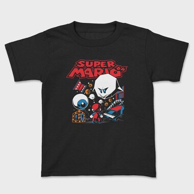 Super Mario 64, Kids' T-Shirt