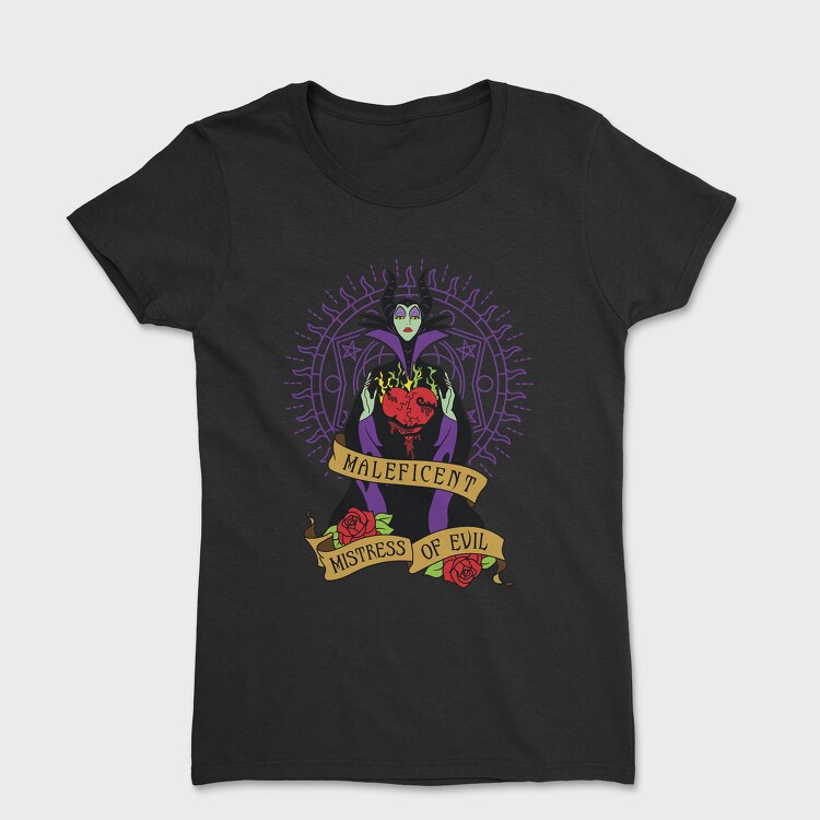 Villanas Disney Malefica C, Дамска Тениска