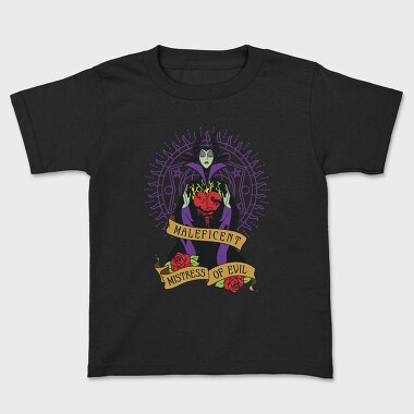 Villanas Disney Malefica C, Kids' T-Shirt
