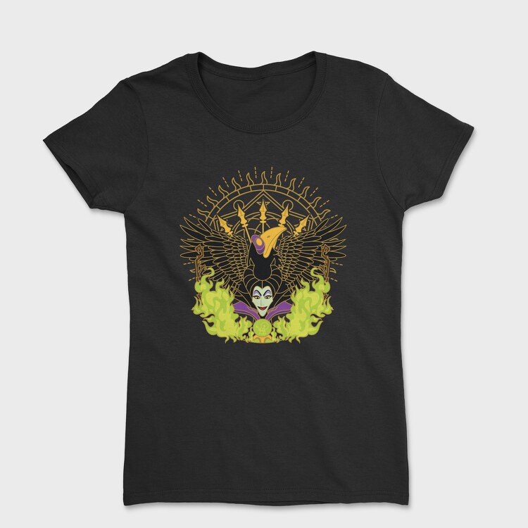 Villanas Disney Malefica D, Women's T-Shirt