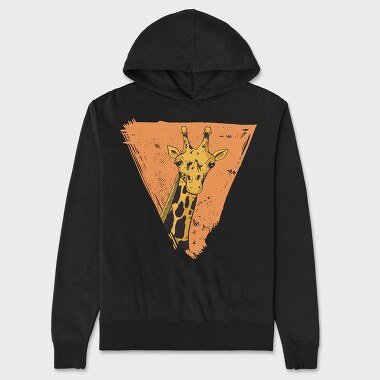 Giraffe Cool, Unisex Men's Hoodie