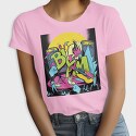 Cartoon Retro Daisy Duck 2, Unisex Men's T-Shirt