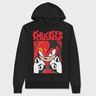 Knuckles, Unisex Men's Hoodie