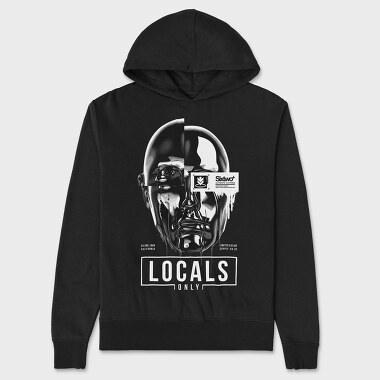Locals Only 2, Unisex Men's Hoodie