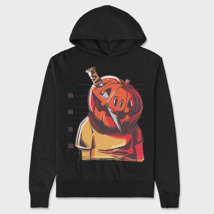 Prisioner Pumpkin, Unisex Men's Hoodie