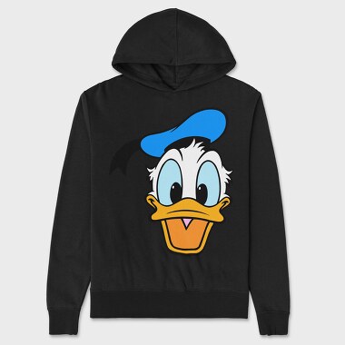 Cartoon Retro Donald Duck 6, Unisex Men's Hoodie