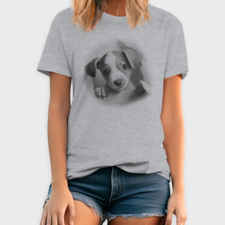 Cartoon Retro Droopy 1, Унисекс Мъжка Тениска