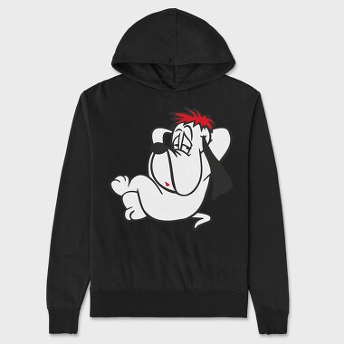 Cartoon Retro Droopy 3, Unisex Men's Hoodie