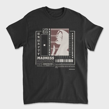 Madness 2, Unisex Men's T-Shirt