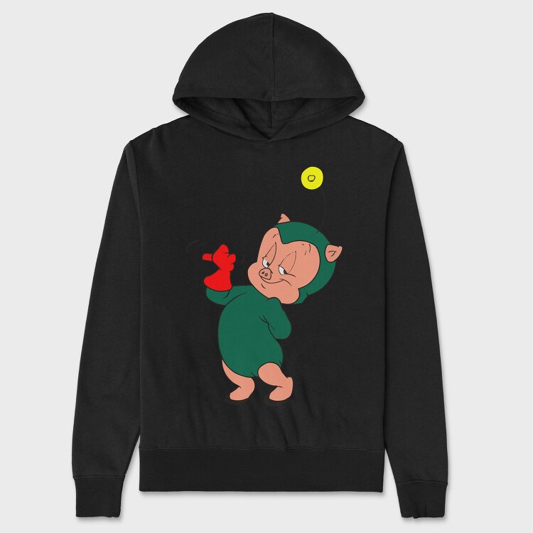Cartoon Retro Duck Dodgers 5, Unisex Men's Hoodie