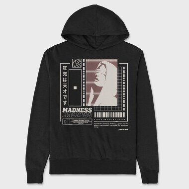 Madness 2, Unisex Men's Hoodie