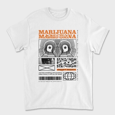 Marijuana 1, Unisex Men's T-Shirt