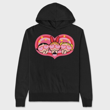 The Powerpuff Girls 2, Unisex Men's Hoodie