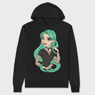 Princess Rockstar 4, Unisex Men's Hoodie