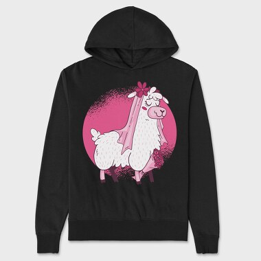 Llama Bride, Unisex Men's Hoodie
